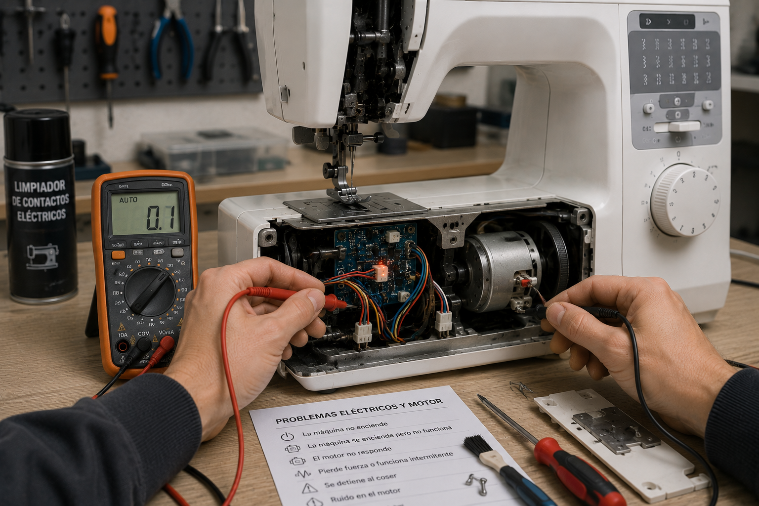 Problemas eléctricos y motor